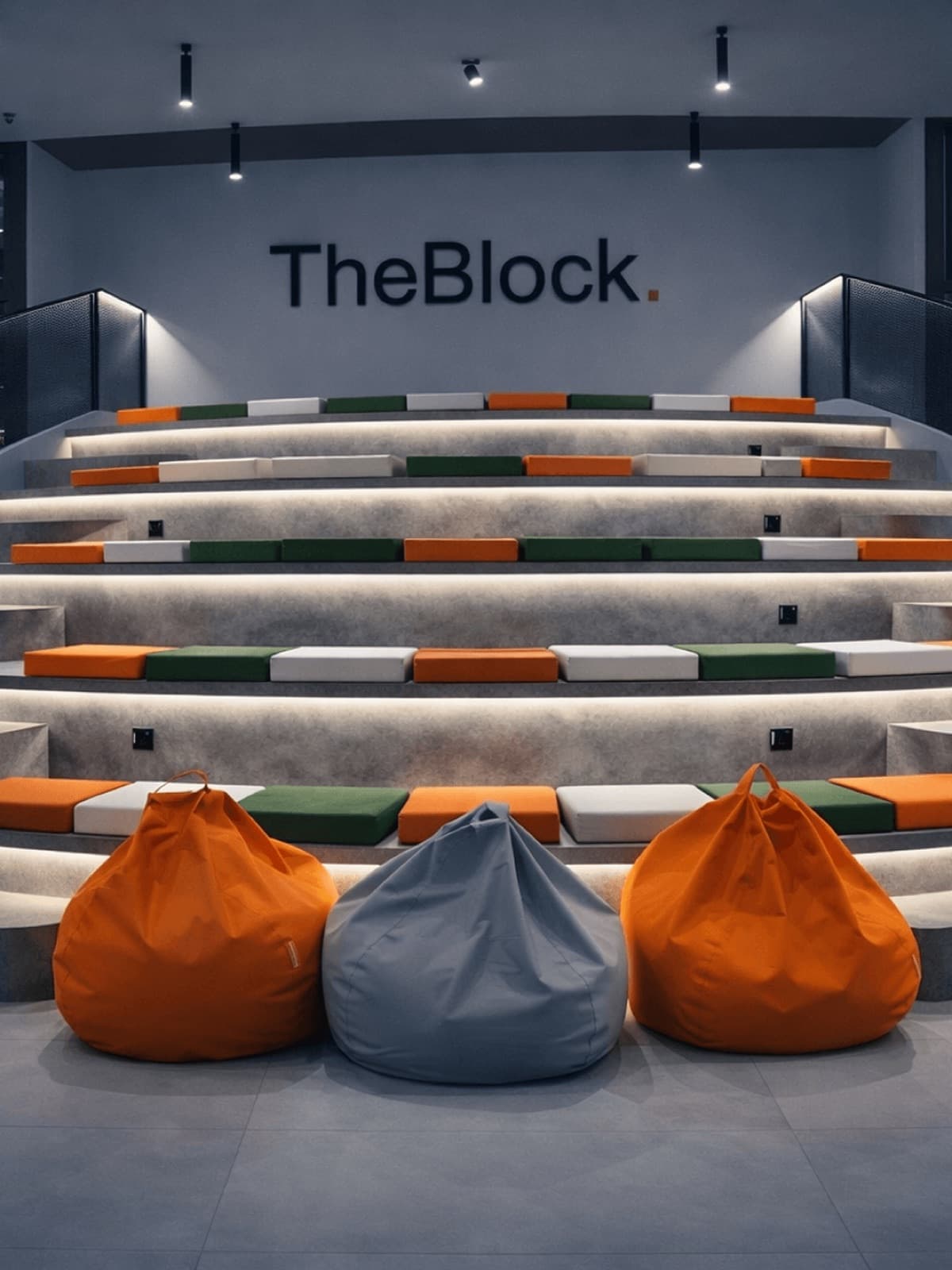 TheBlock venue amphitheater in Dubai